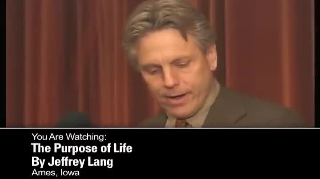 ⁣The Purpose of Life - Jeffrey Lang